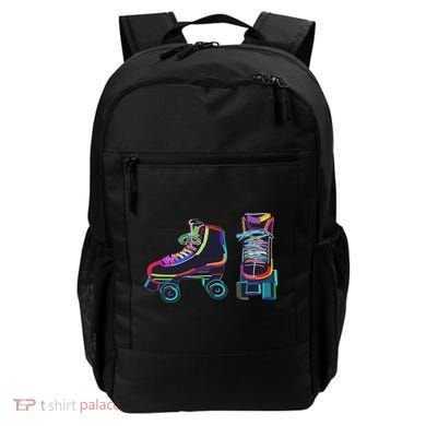 Colourfull Roller Skate Novelty Rollerskate Skating Backpack