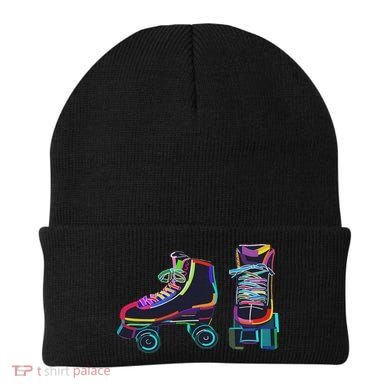 Colourfull Roller Skate Novelty Rollerskate Skating Beanie