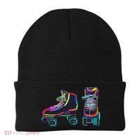 Colourfull Roller Skate Novelty Rollerskate Skating Beanie thumb 0