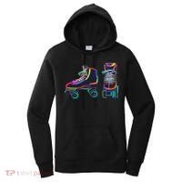 Colourfull Roller Skate Novelty Rollerskate Skating Women's Hoodie thumb 0