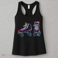 Colourfull Roller Skate Novelty Rollerskate Skating Women's Tank Top thumb 3