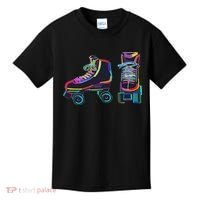 Colourfull Roller Skate Novelty Rollerskate Skating Kids T-Shirt thumb 0