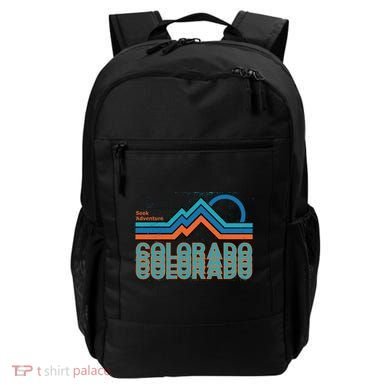 Colorado Retro Style Adventure Logo Backpack