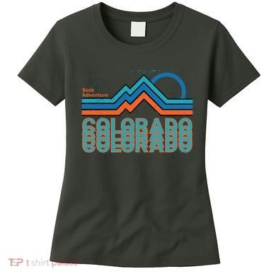 Colorado Retro Style Adventure Logo Women's T-Shirt