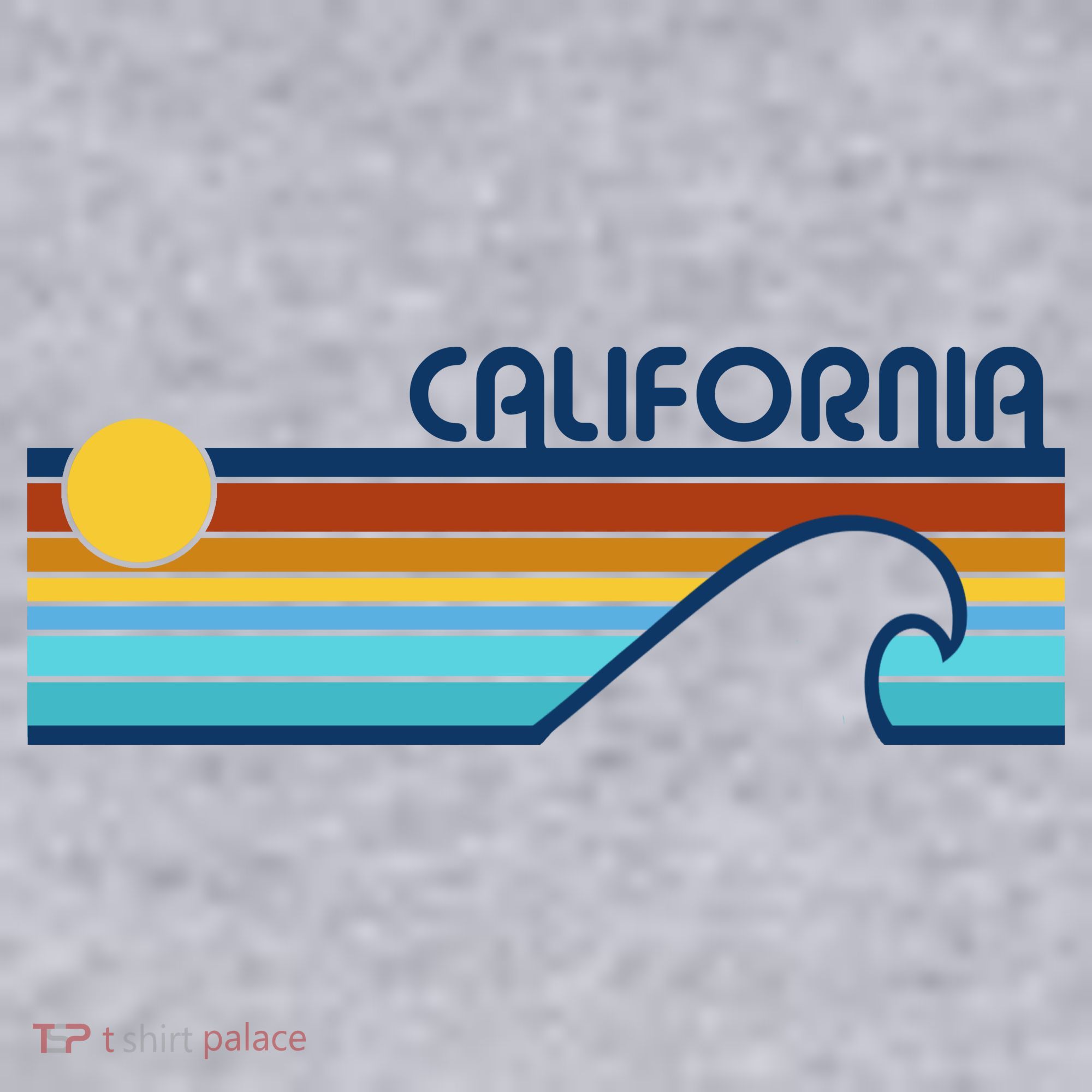 California Retro Sunset Beach Women's Sweatshirt