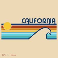 California Retro Sunset Beach Tote Bag thumb 4