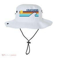 California Retro Sunset Beach Bucket Hat thumb 0