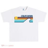 California Retro Sunset Beach Urban Oversized Heavyweight T-Shirt thumb 0