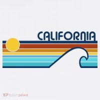 California Retro Sunset Beach Hat thumb 2