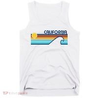 California Retro Sunset Beach Tank Top thumb 0