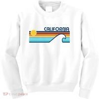 California Retro Sunset Beach Kids Sweatshirt thumb 0