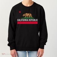 California Republic State Flag Women's Sweatshirt thumb 0