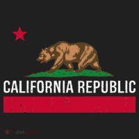 California Republic State Flag Women's Sweatshirt thumb 2