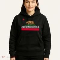 California Republic State Flag Hoodie thumb 5
