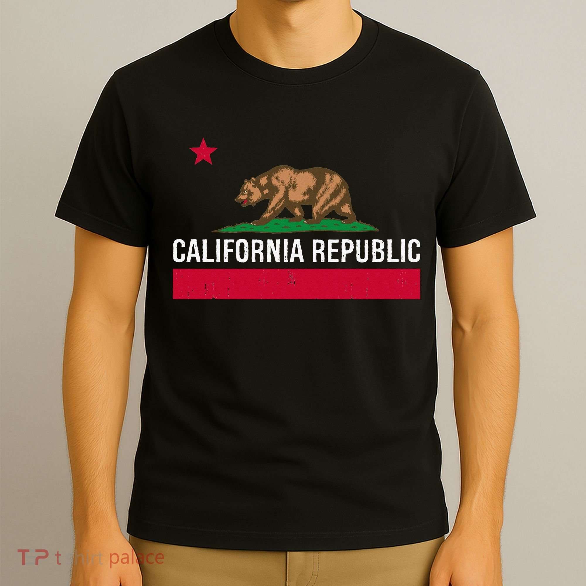 California Republic State Flag T-Shirt