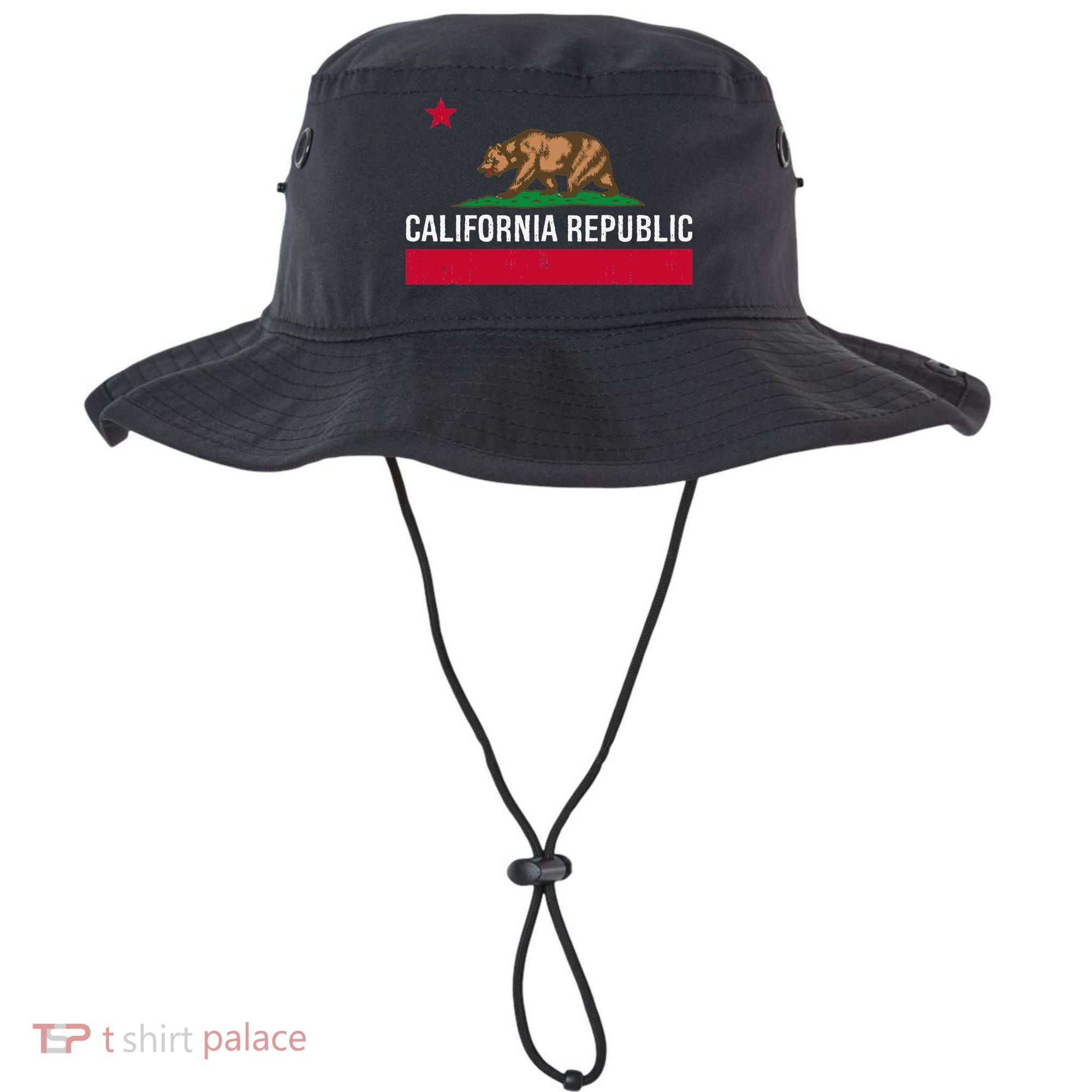 California Republic State Flag Bucket Hat