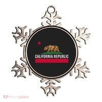 California Republic State Flag Ornament thumb 0