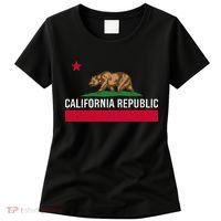 California Republic State Flag Women's T-Shirt thumb 0