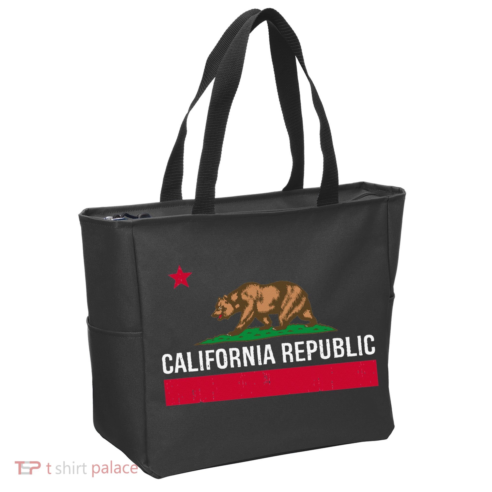 California Republic State Flag Tote Bag