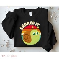 Cute Retro Snailed It Sweatshirt thumb 2