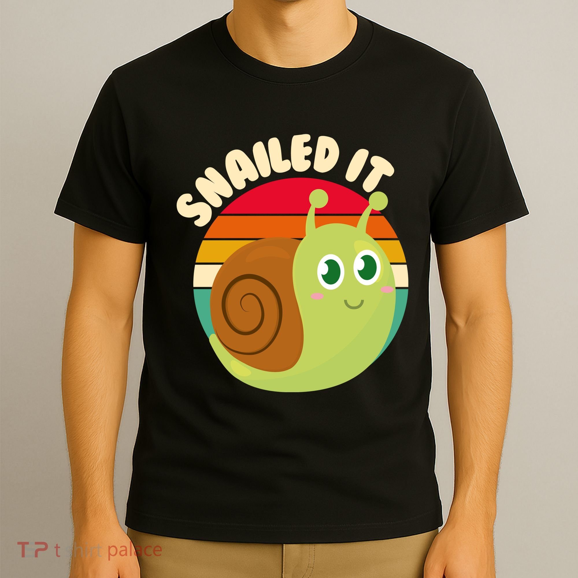 Cute Retro Snailed It T-Shirt