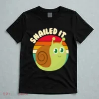 Cute Retro Snailed It T-Shirt thumb 5