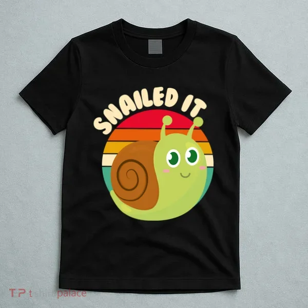 Cute Retro Snailed It T-Shirt