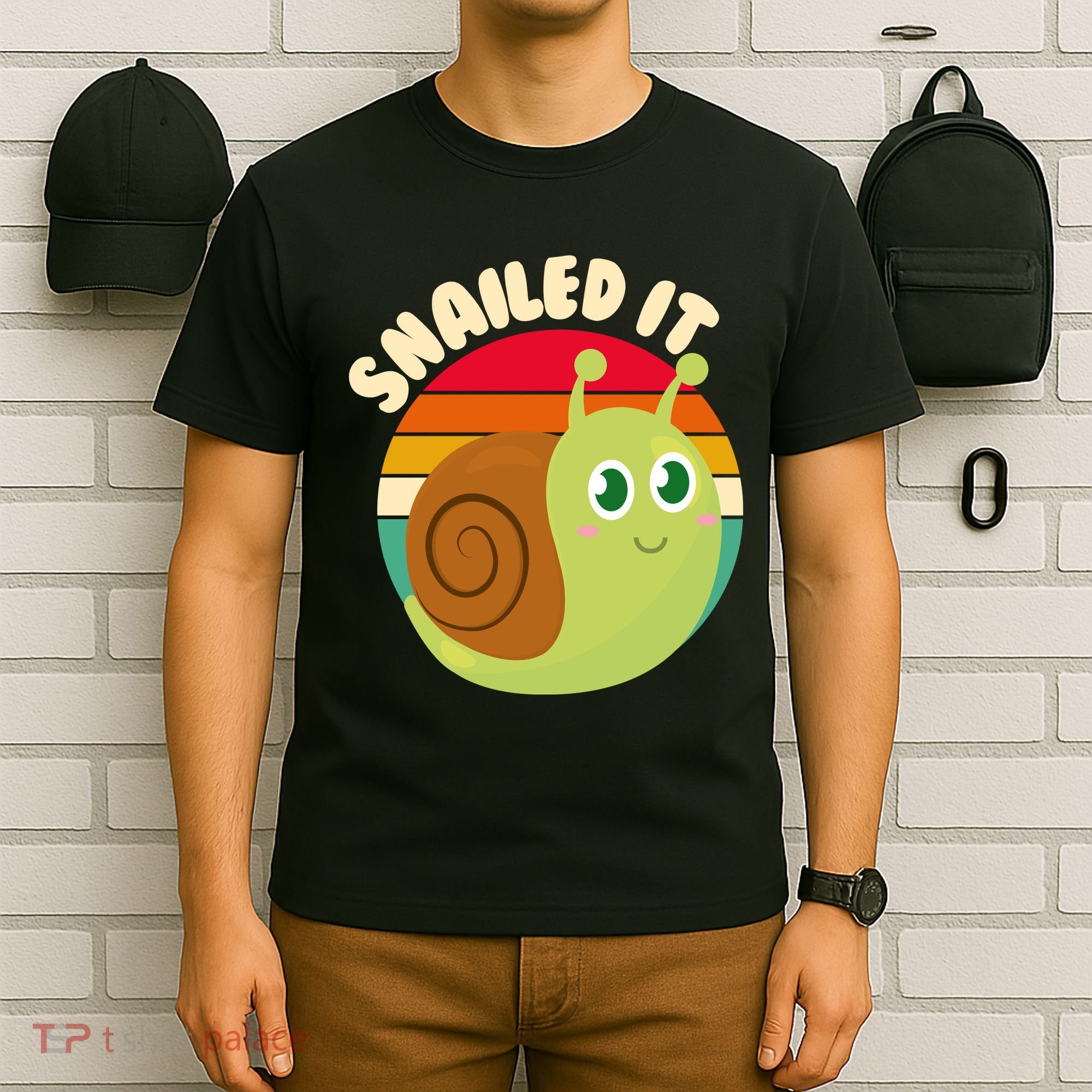 Cute Retro Snailed It T-Shirt