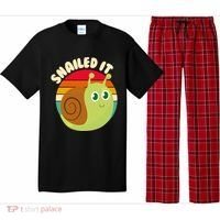 Cute Retro Snailed It Pajama Set thumb 0