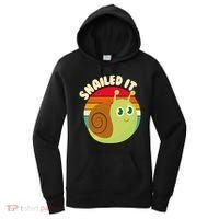 Cute Retro Snailed It Women's Hoodie thumb 0