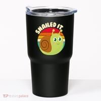 Cute Retro Snailed It Tumbler thumb 0