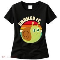 Cute Retro Snailed It Women's T-Shirt thumb 0