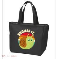 Cute Retro Snailed It Tote Bag thumb 3