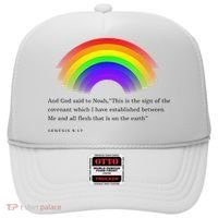 Christian Rainbow Scripture Hat thumb 0
