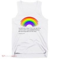 Christian Rainbow Scripture Tank Top thumb 0