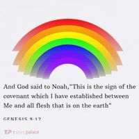 Christian Rainbow Scripture Women's Long Sleeve Shirt thumb 2