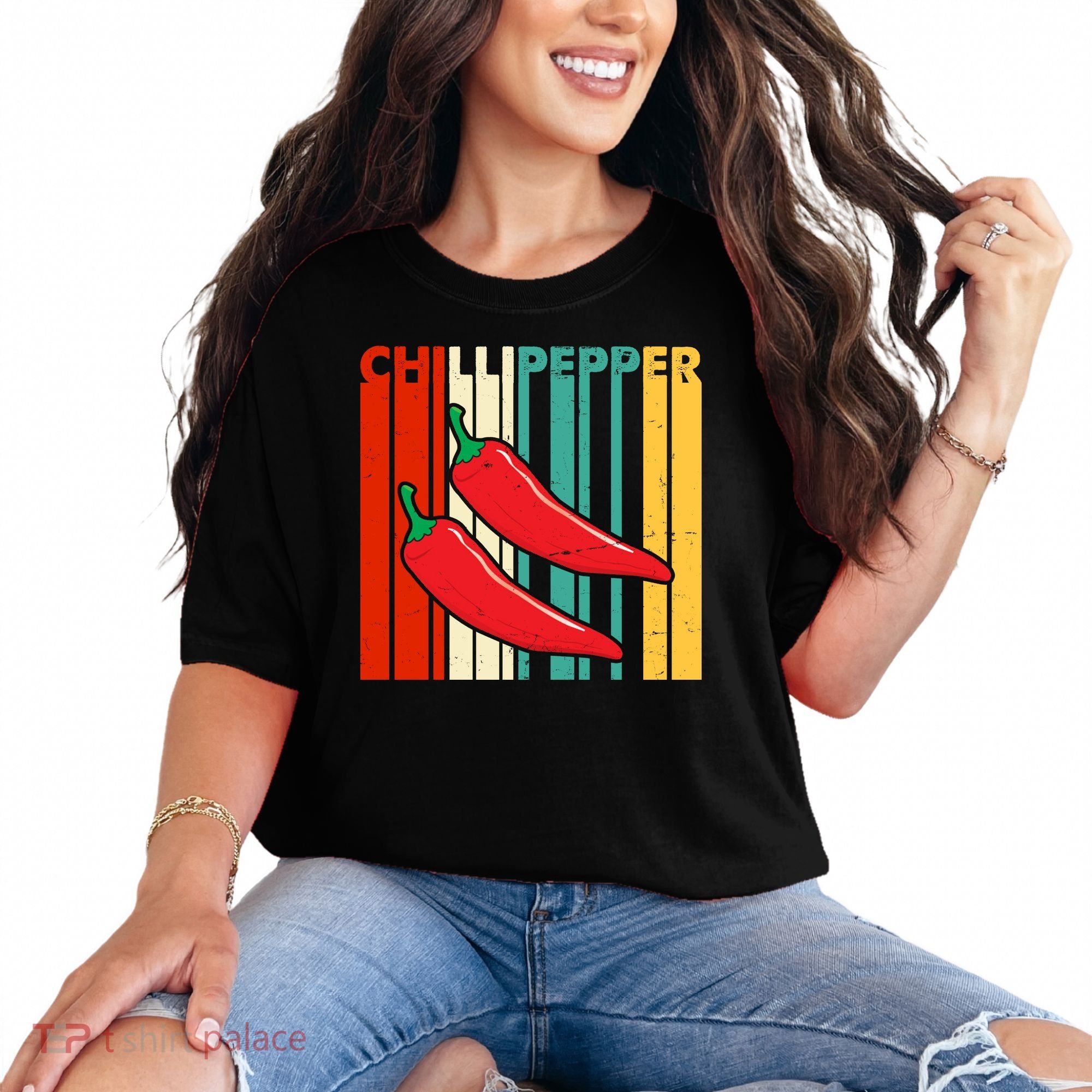 Chillipepper Retro Sunset Comfort Colors T-Shirt