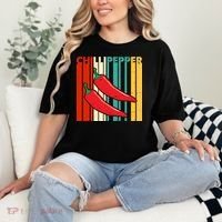Chillipepper Retro Sunset Comfort Colors T-Shirt thumb 2