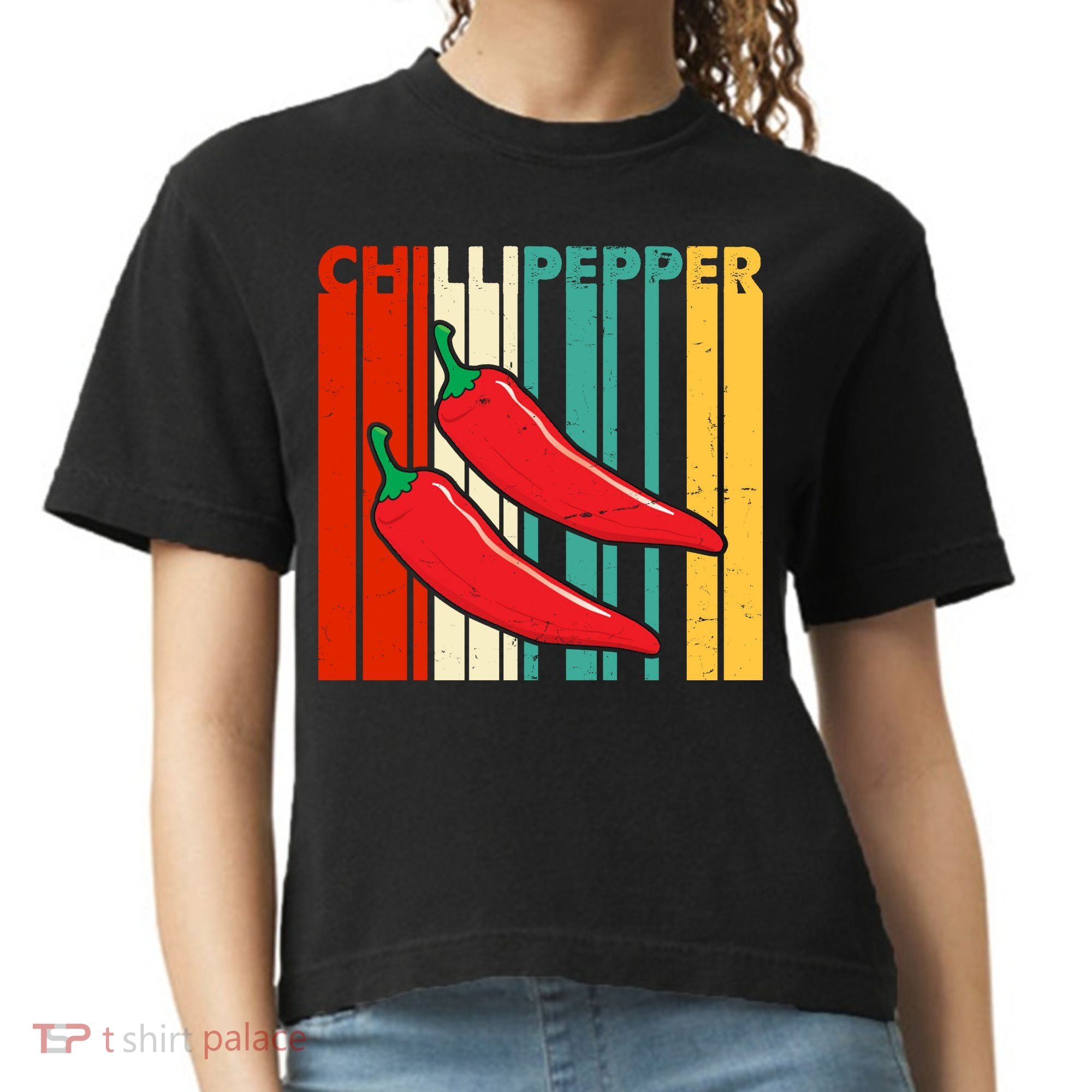 Chillipepper Retro Sunset Comfort Colors Boxy T-Shirt