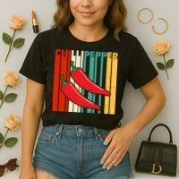 Chillipepper Retro Sunset Comfort Colors Boxy T-Shirt thumb 2