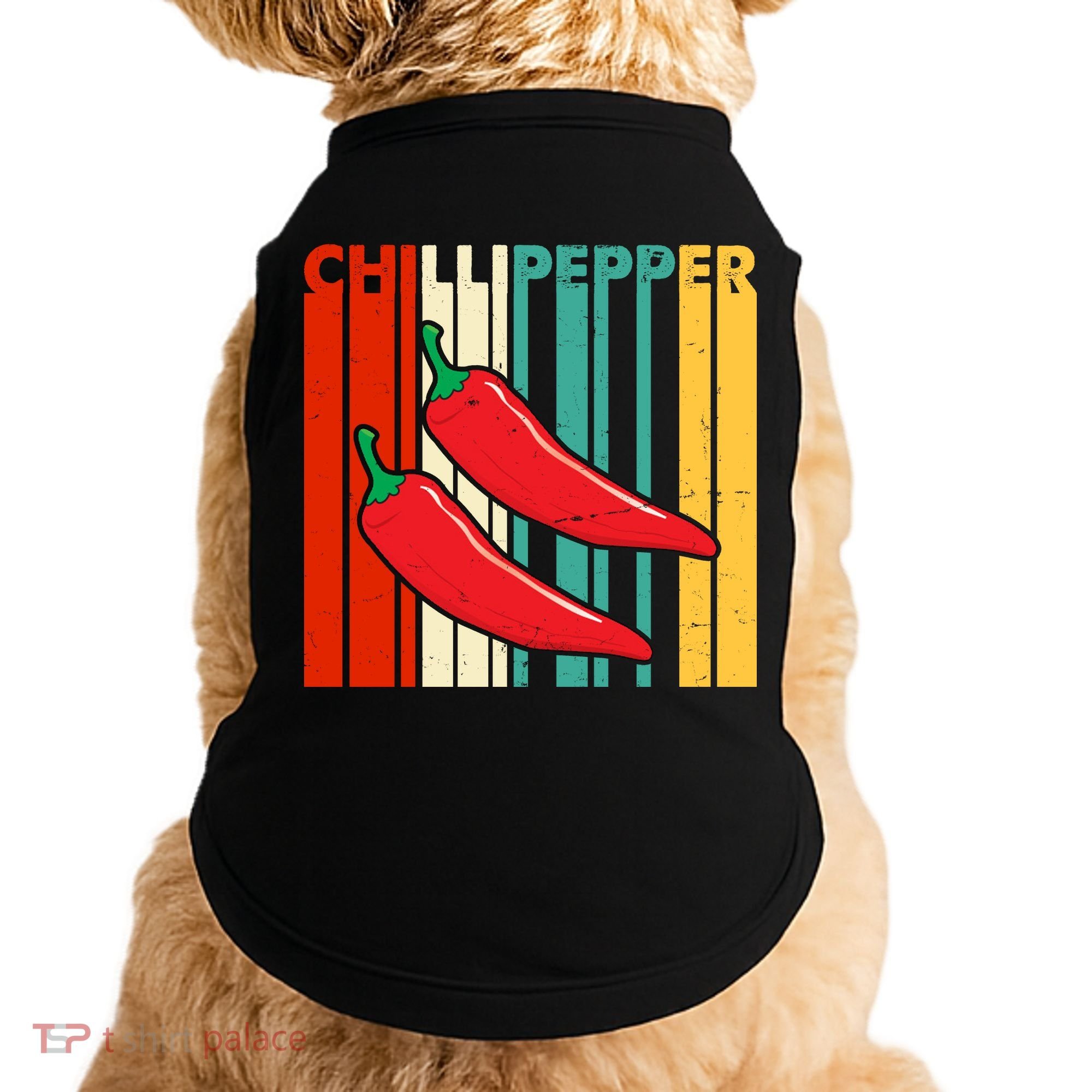 Chillipepper Retro Sunset Doggie Tank