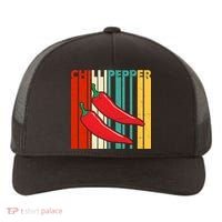 Chillipepper Retro Sunset Yupoong Adult 5-Panel Trucker Hat thumb 0