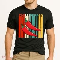 Chillipepper Retro Sunset Cooling Performance Crew T-Shirt thumb 2