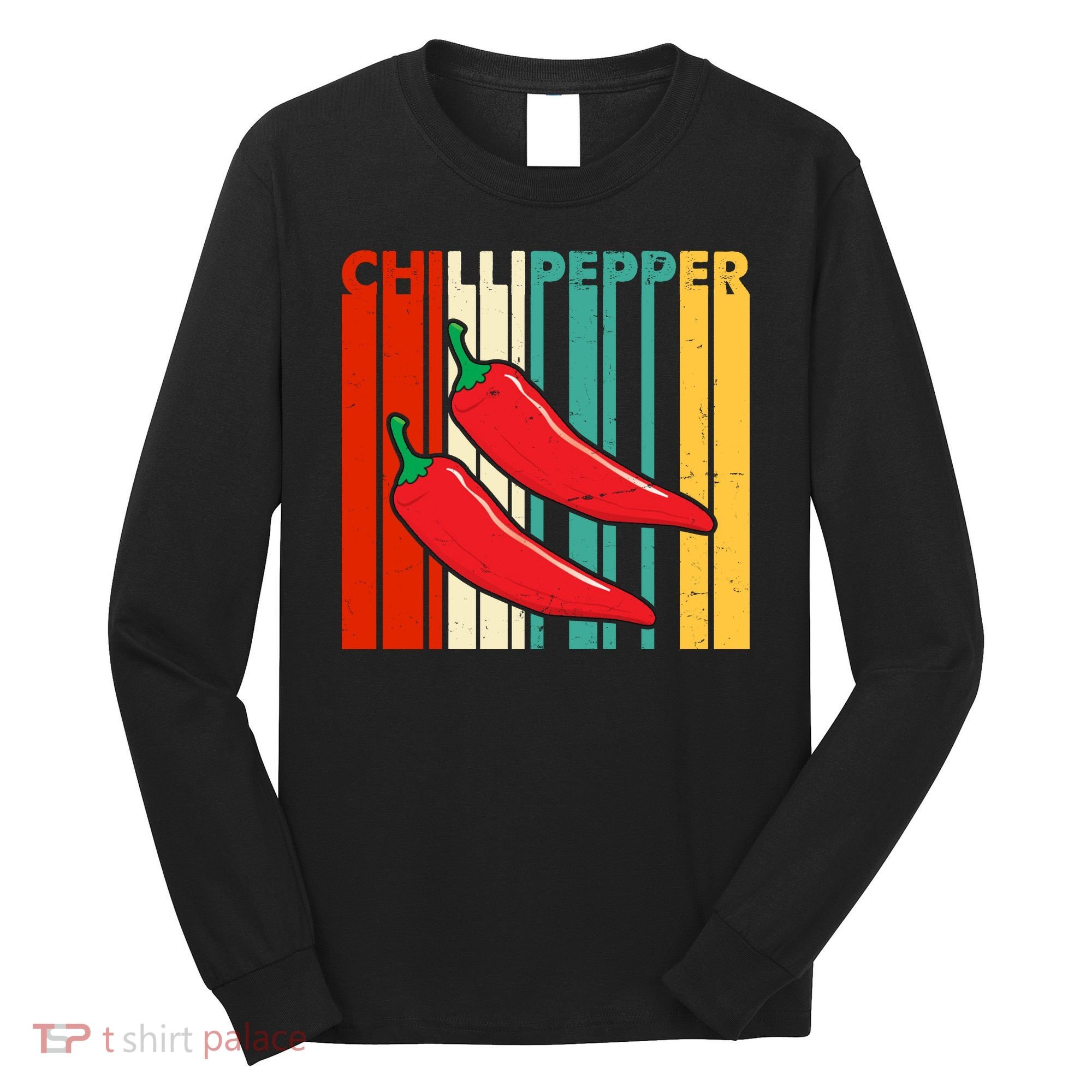 Chillipepper Retro Sunset Long Sleeve Shirt