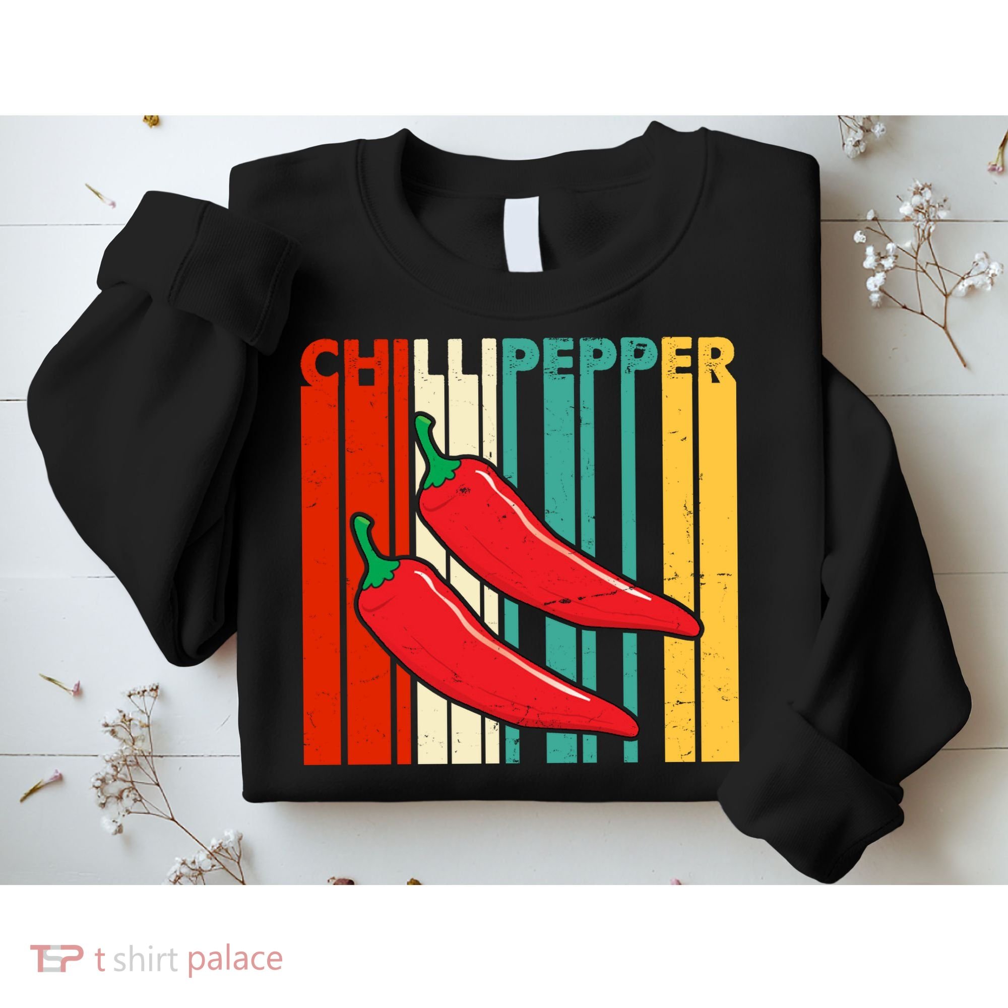 Chillipepper Retro Sunset Sweatshirt
