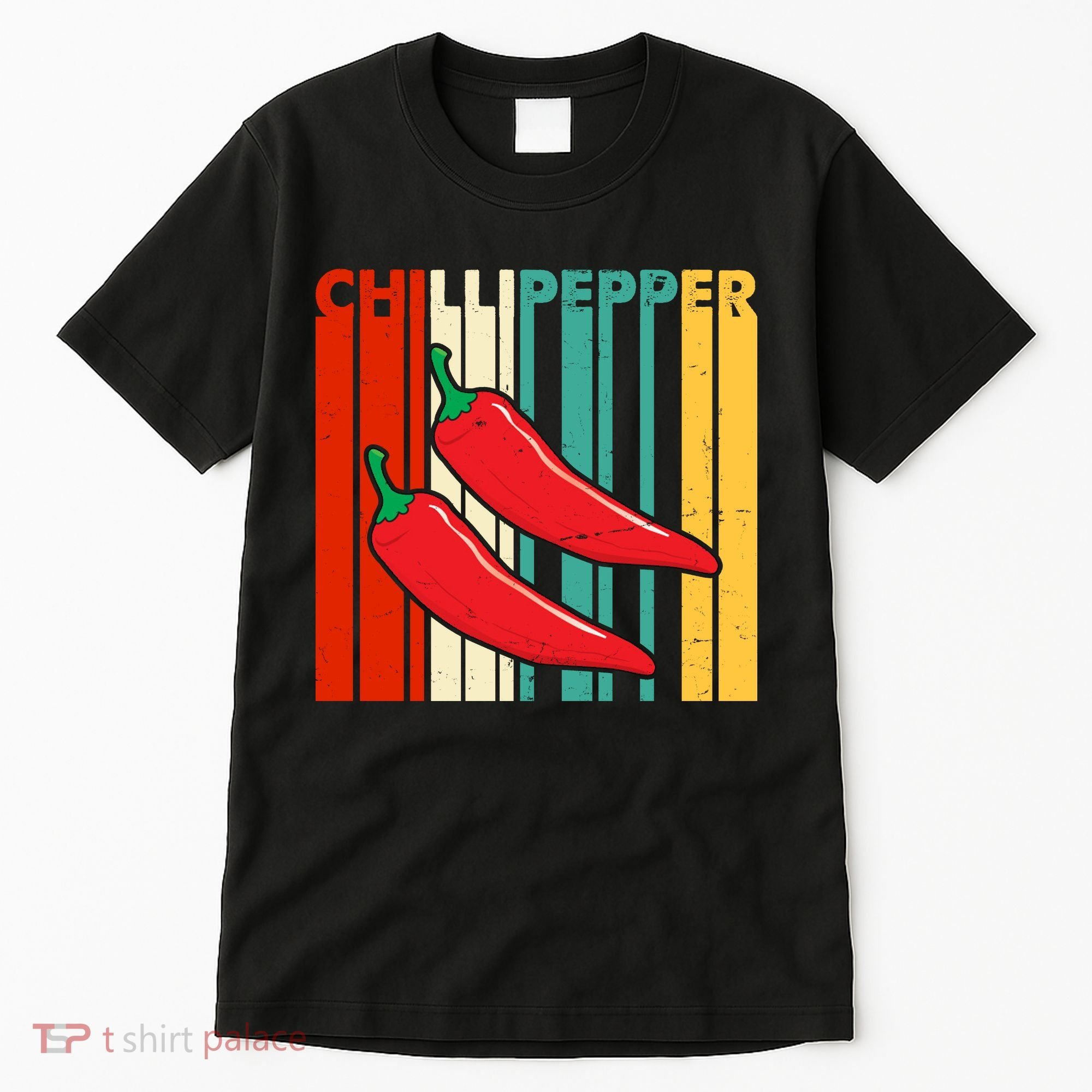 Chillipepper Retro Sunset Tall T-Shirt
