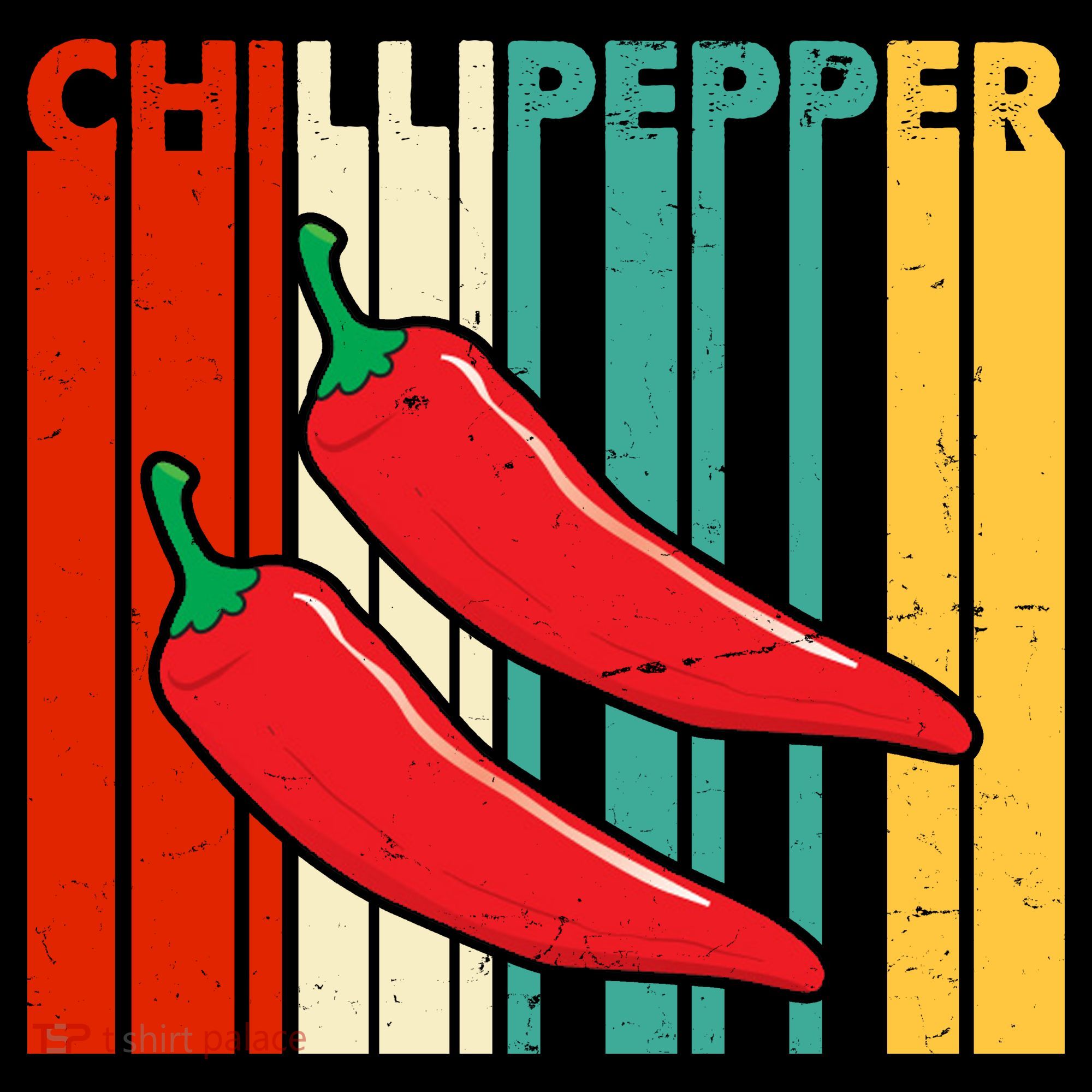 Chillipepper Retro Sunset Backpack