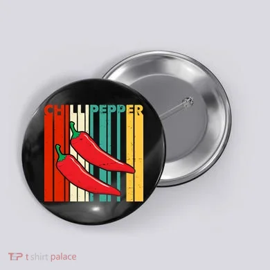 Chillipepper Retro Sunset Button