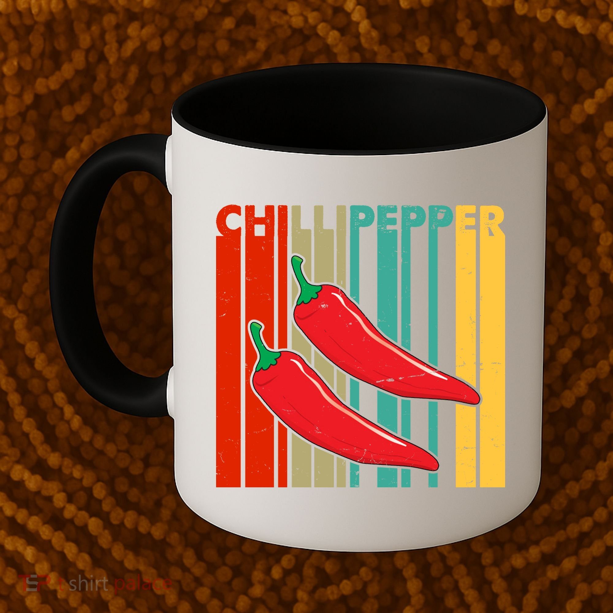 Chillipepper Retro Sunset Coffee Mug