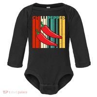 Chillipepper Retro Sunset Baby Long Sleeve Bodysuit thumb 0